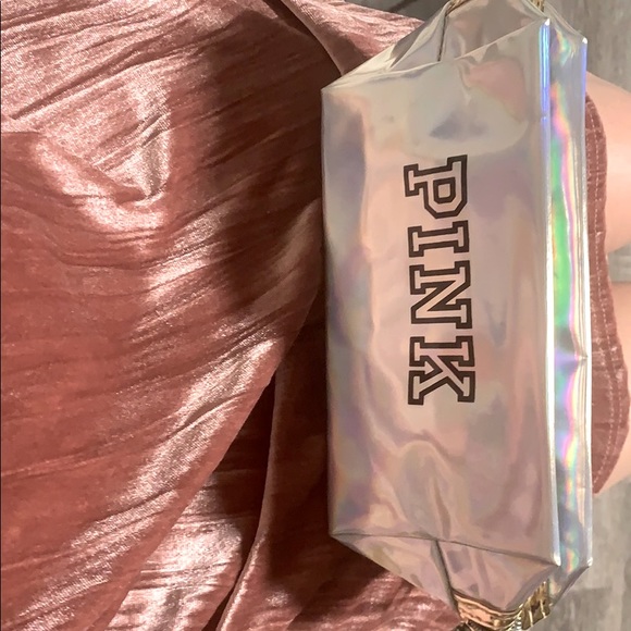 COPY - Cosmetic bag designer Pink hologram - Picture 2 of 4